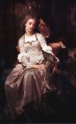 Merle, Hugues Tristan and Isolde Spain oil painting artist